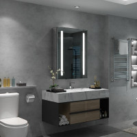 Зеркало с подсветкой для ванной комнаты Мессина 110х80 см (1100х800 мм)