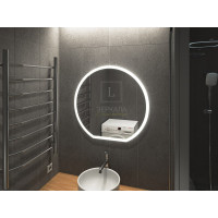 Зеркало с подсветкой для ванной комнаты Виваро 75 см